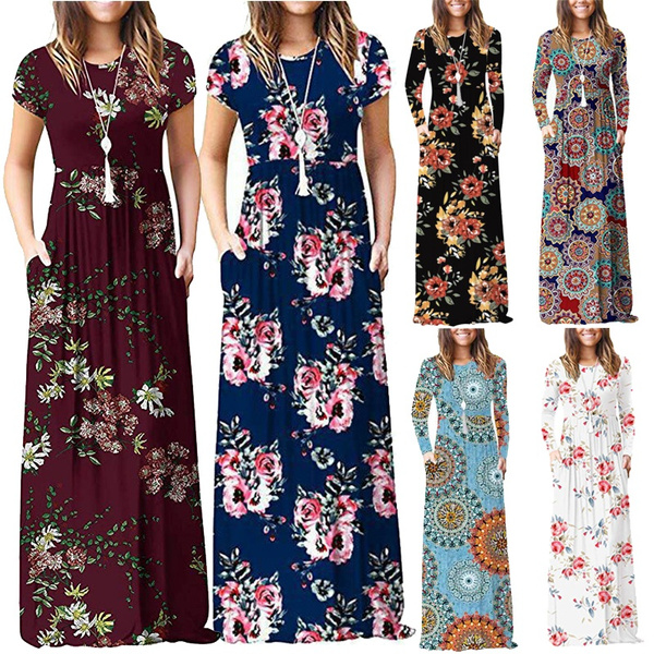 Summer Maxi Dresses for Women Casual ...
